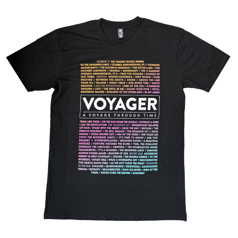 A Voyage Through Time Tee - Black
