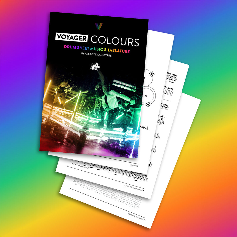Colours Drum Tab