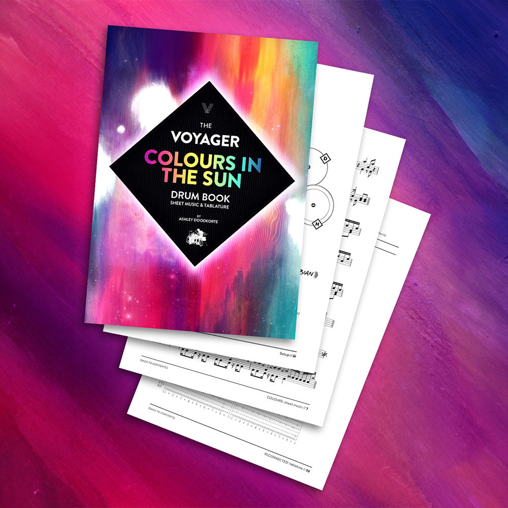 Colours In The Sun Drum Tabs