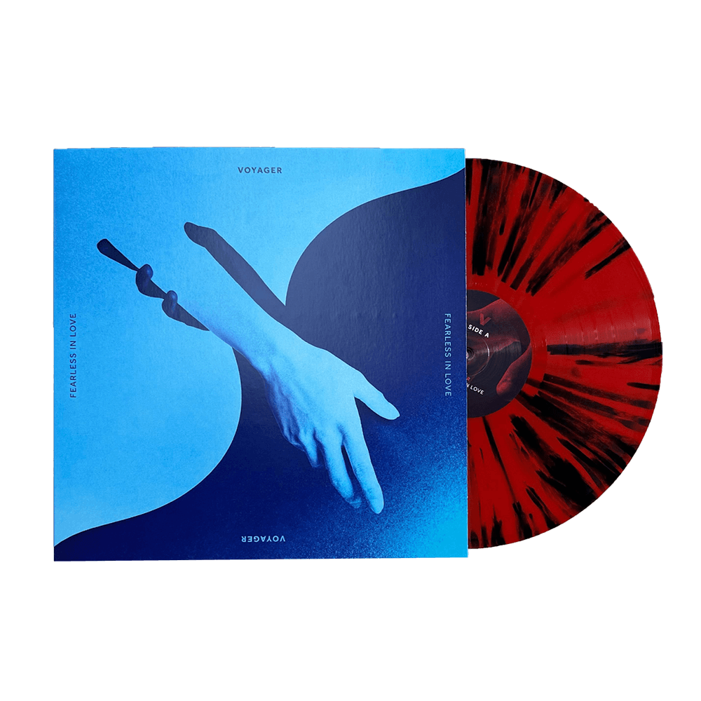 Fearless In Love 12" Vinyl - Red w/ Black Splatters