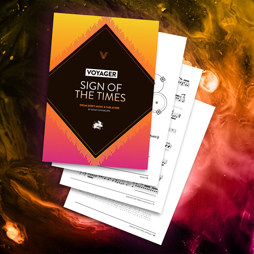 Sign Of The Times Drum Tab